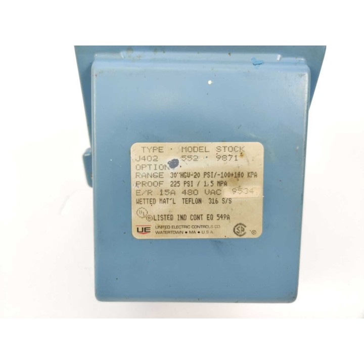 United Electric Controls Co. J402-552