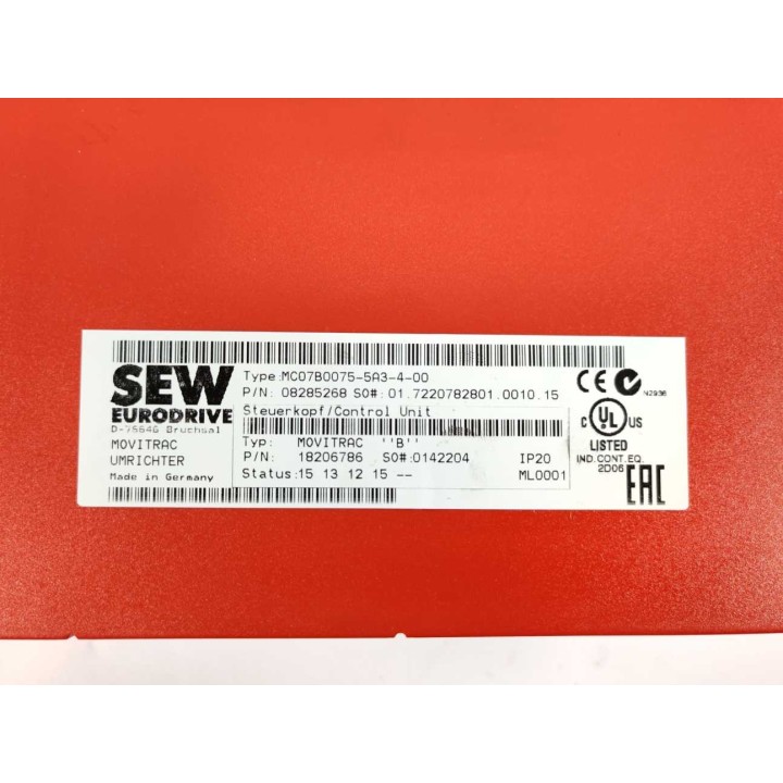 SEW-EURODRIVE MC07B0075-5A3-4-00