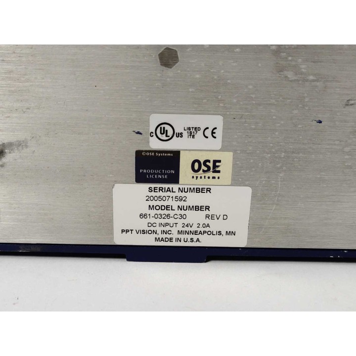 PPT Vision, Inc. 661-0326-C30