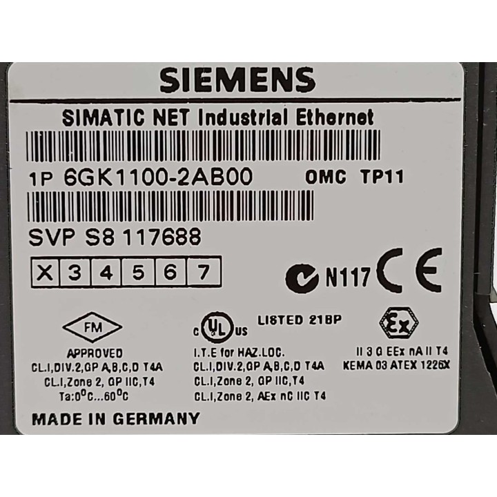 SIEMENS 6GK1100-2AB00