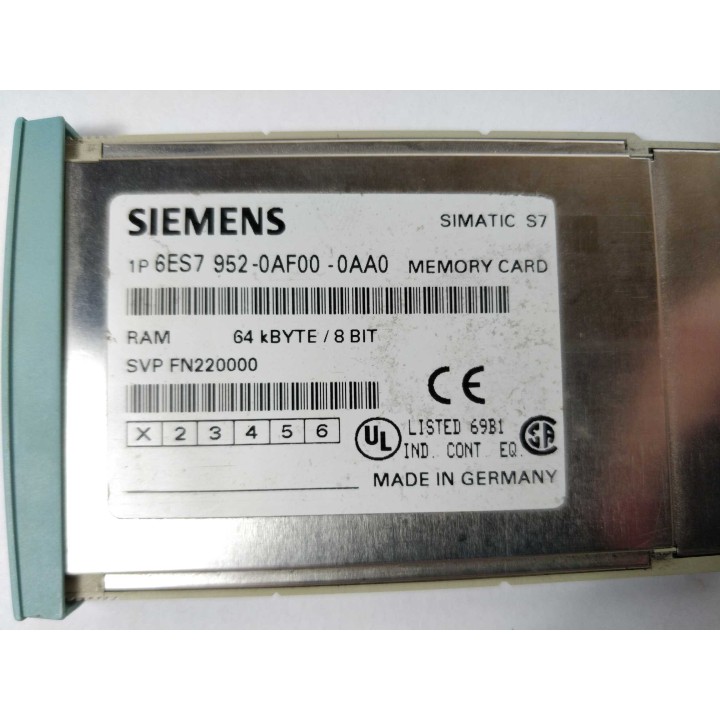 SIEMENS 6ES7952-0AF00-0AA0