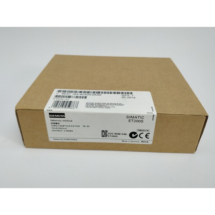 SIEMENS 6ES7193-4CA20-0AA0
