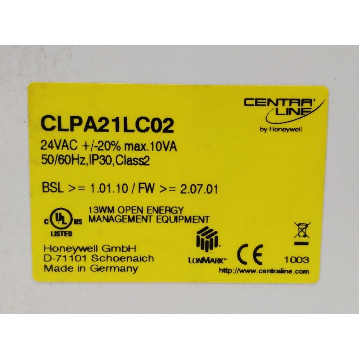 Honeywell CLPA21LC02
