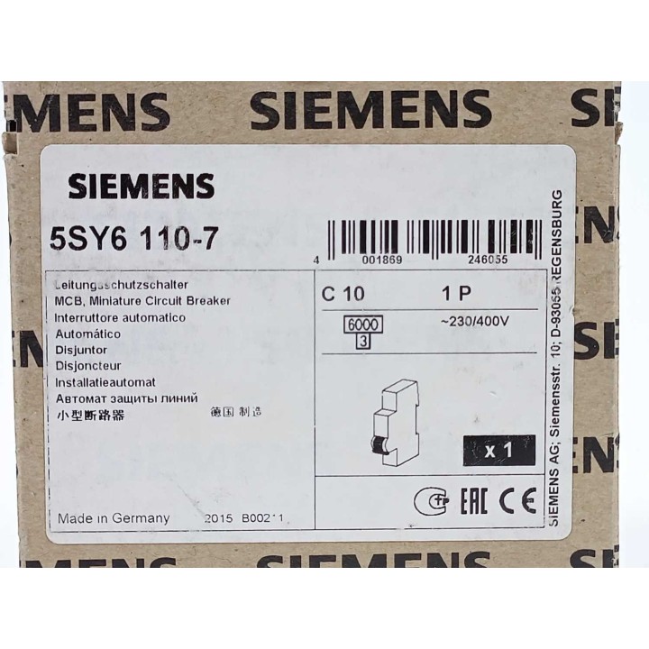 SIEMENS 5SY6110-7