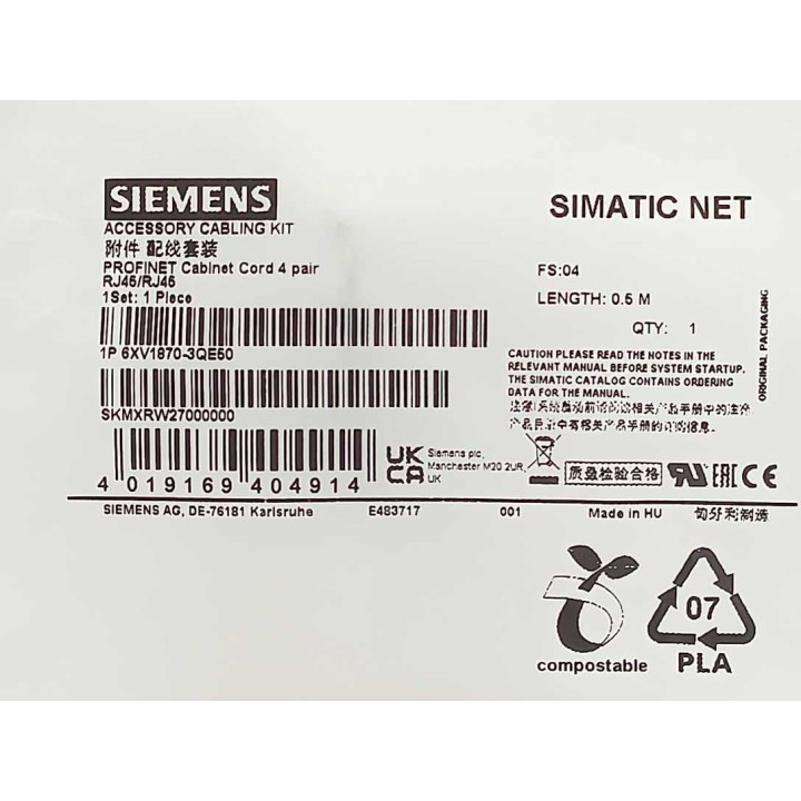 SIEMENS 6XV1870-3QE50