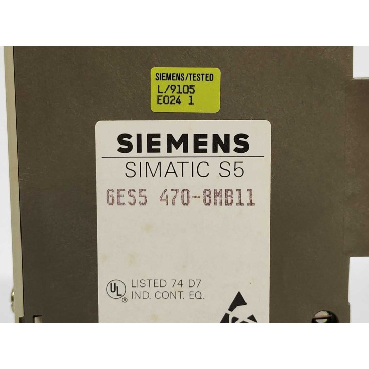 SIEMENS 6ES5470-8MB11