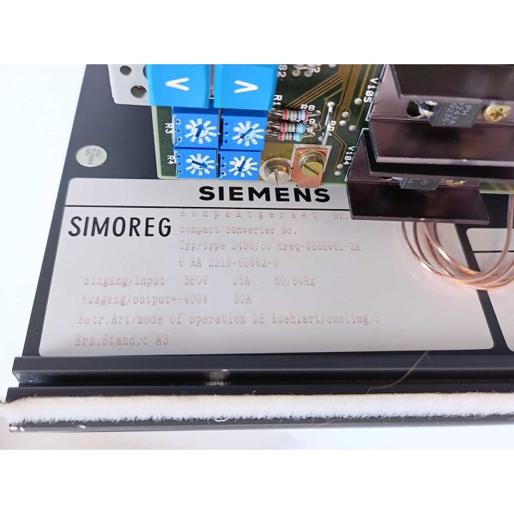 SIEMENS 6RA2218-6DV62-0