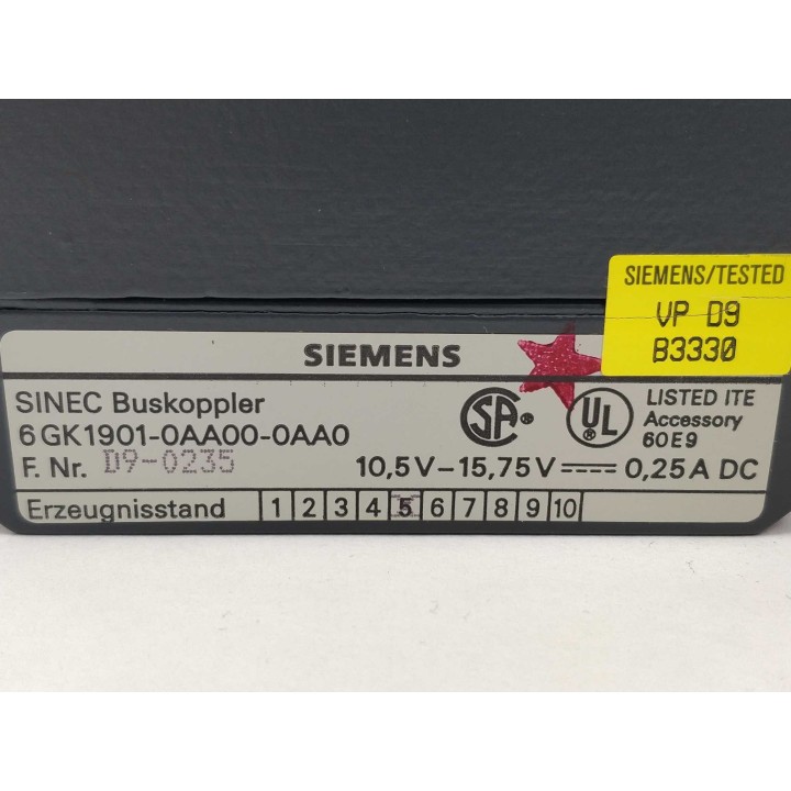 SIEMENS 6GK1901-0AA00-0AA0