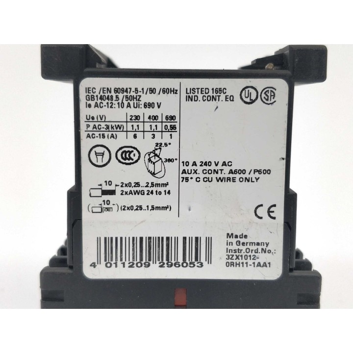 SIEMENS 3RH1131-2BB40