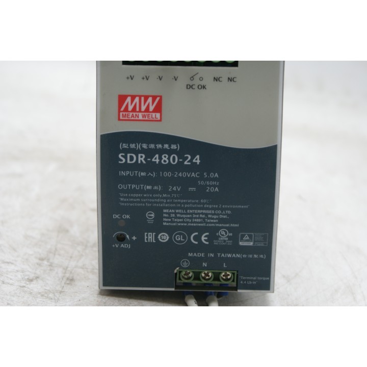 MEAN WELL SDR-480-24
