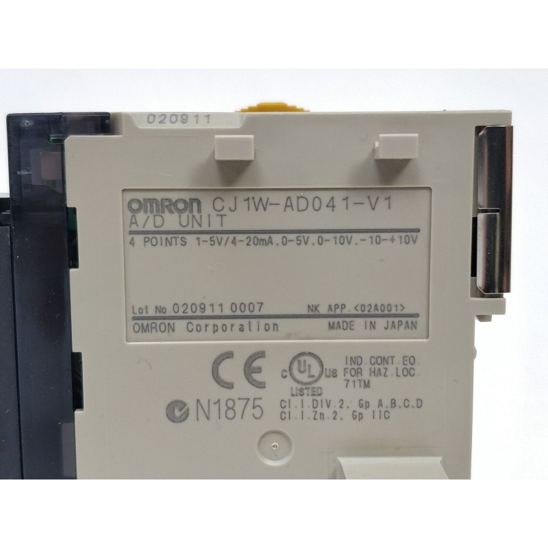 OMRON CJ1W-AD041-V1