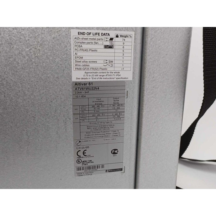 Schneider Electric ATV61WU22N4