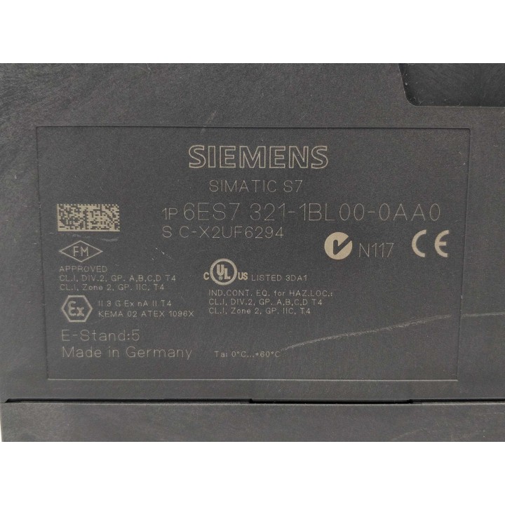 SIEMENS 6ES7321-1BL00-0AA0