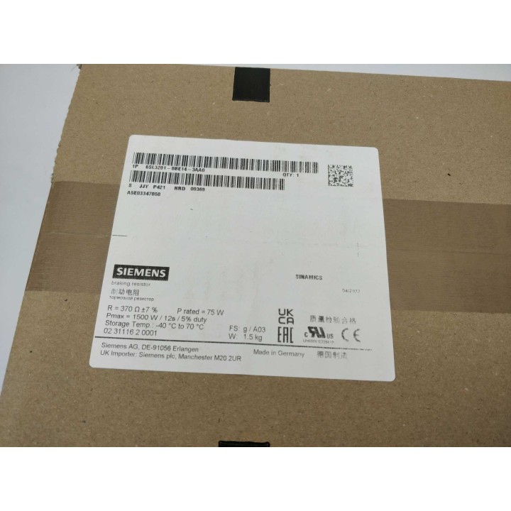 SIEMENS 6SL3201-0BE14-3AA0