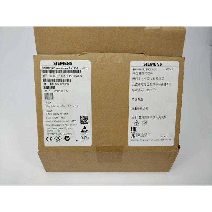 SIEMENS 6SL3210-1PB13-0AL0