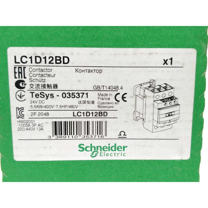 Schneider Electric LC1D12BD