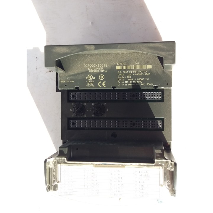 GE FANUC IC200CHS001B