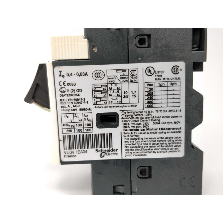 SCHNEIDER ELECTRIC GV2ME04