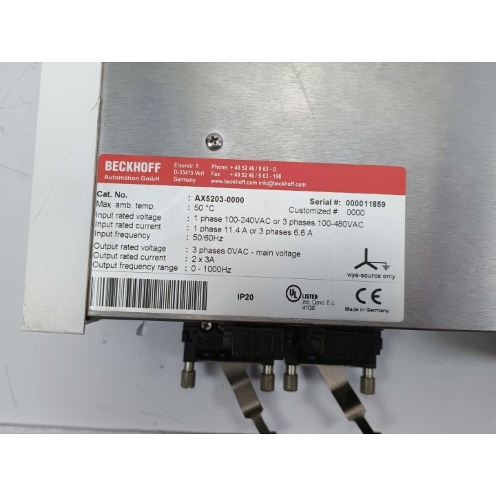 Beckhoff AX5203-0000