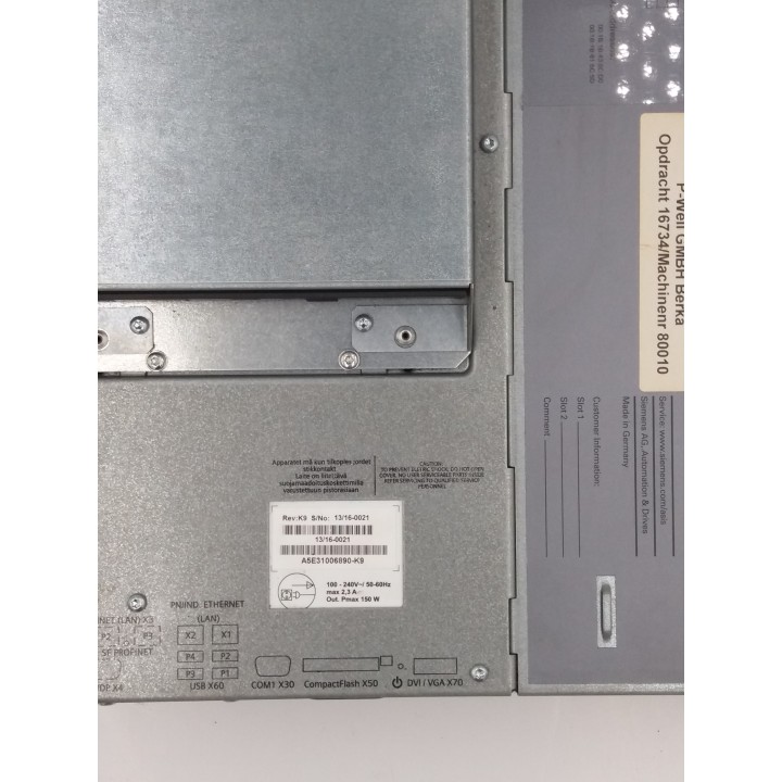 SIEMENS 6ES7647-6CA10-0HA0