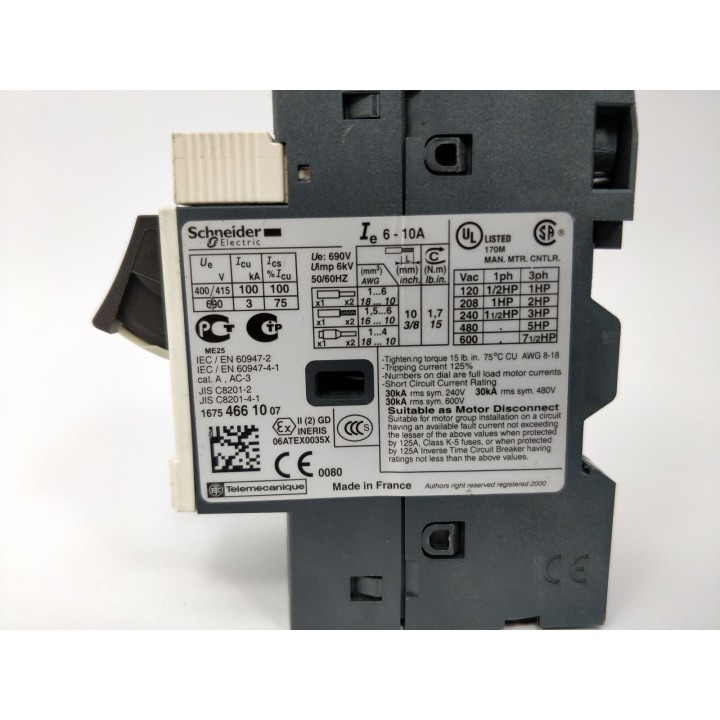 Schneider GV2ME14