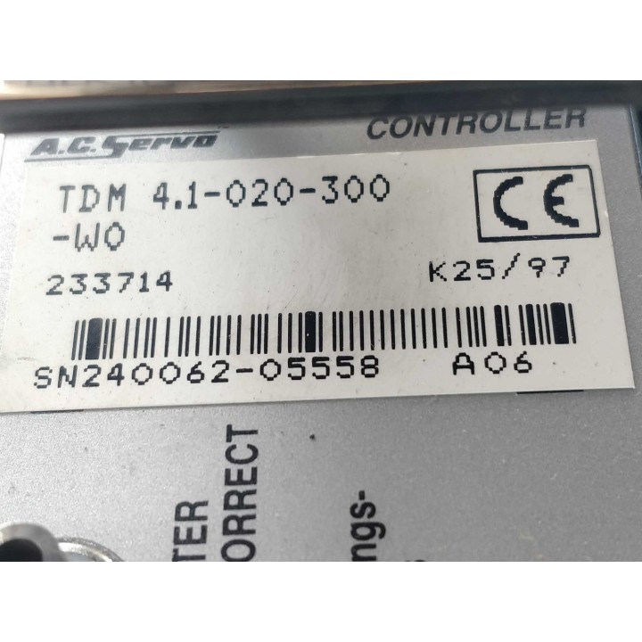 BOSCH INDRAMAT TDM4.1-020-300-W0