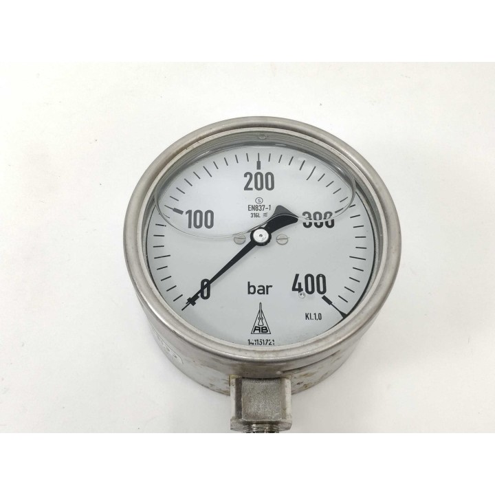 AB Pressure gauge 0-400bar