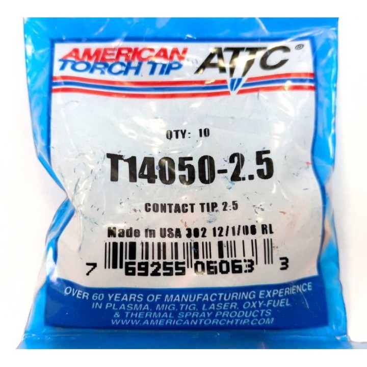AMERICAN TORCH TIP T14050-2.5