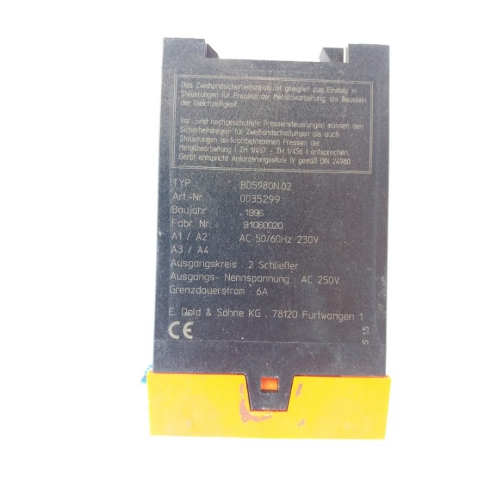 E. Dold   Söhne GmbH   Co. KG DOLD safemaster BD5980N
