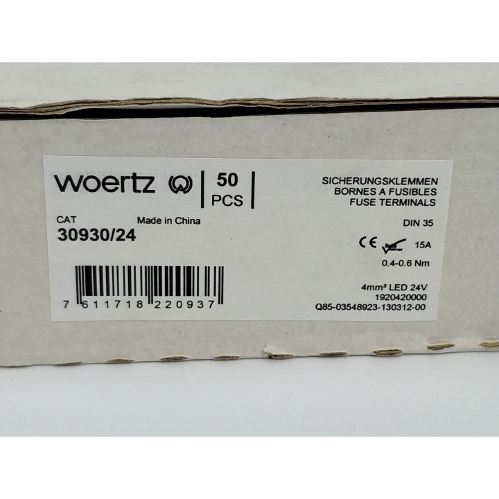 Woertz 30930 24