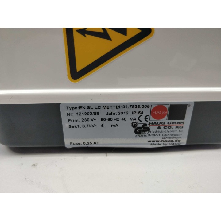 HAUG   Mettler Toledo 01.7833.005