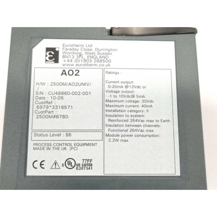 Eurotherm 2500M AO2UNIV