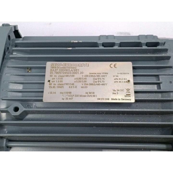 SEW-EURODRIVE  KA37 DRN90L4 BE1