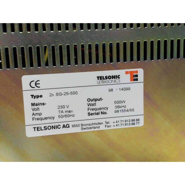 Telsonic Ultrasonics SG-25-500