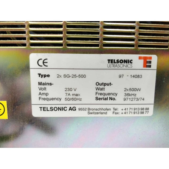 Telsonic Ultrasonics SG-25-500