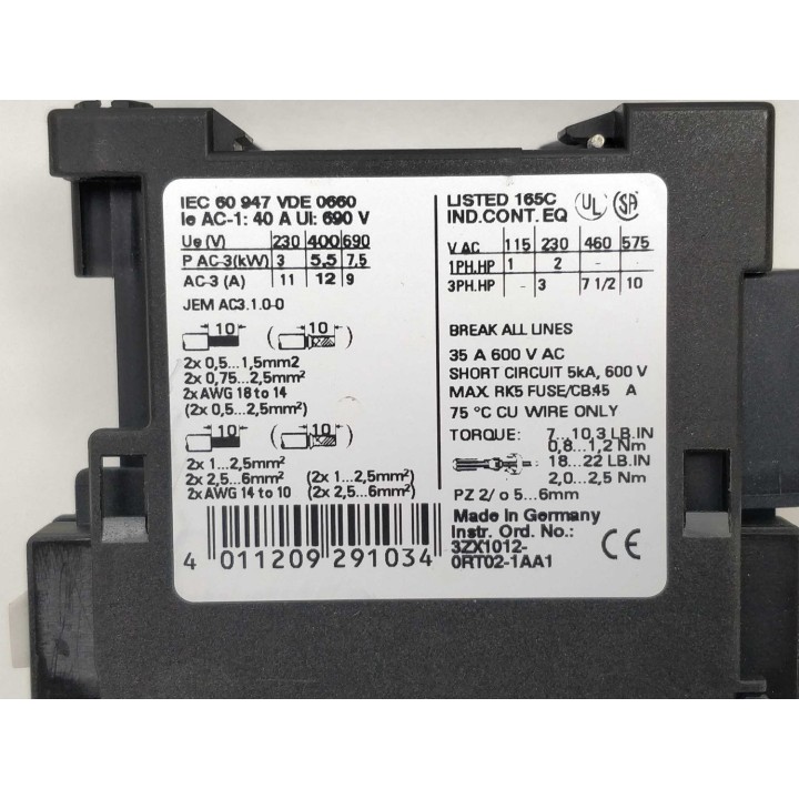 Siemens 3RT1024-1BB40