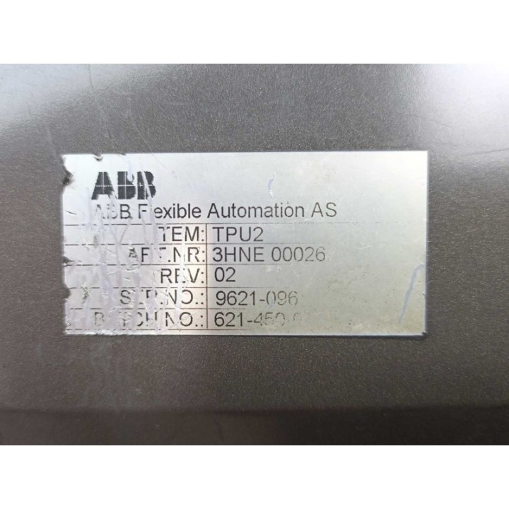 ABB 3HNE00026 TPU2 ABB 3HNE00026 TPU2