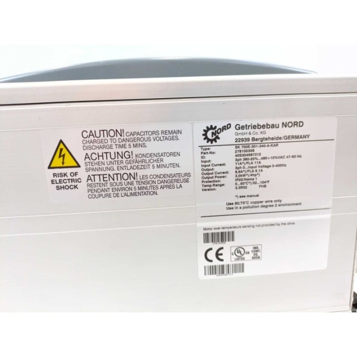 NORDAC Getriebebau Nord SK 700E-301-340-A-KAR