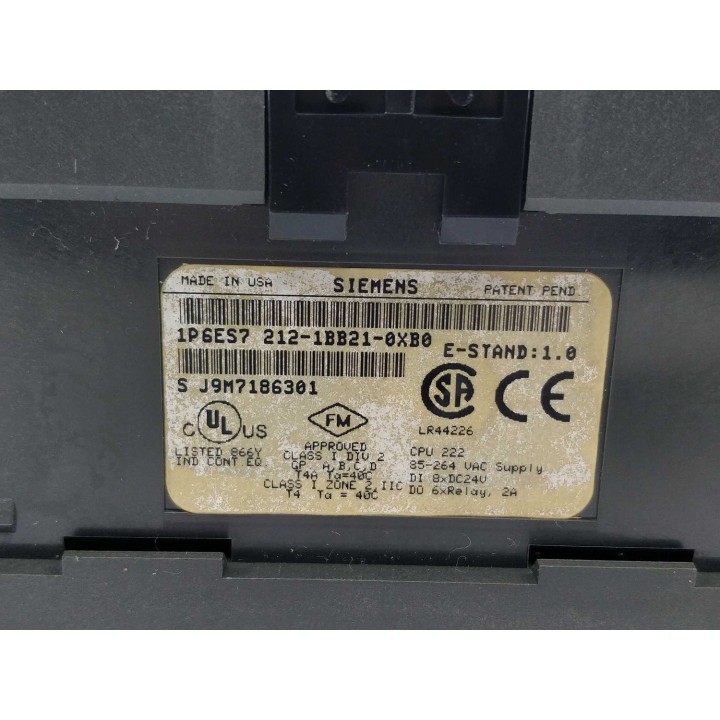 SIEMENS 6ES7212-1BB21-0XB0