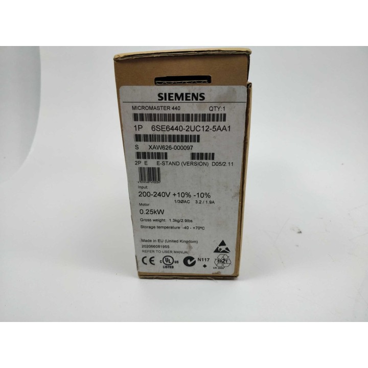 SIEMENS 6SE6440-2UC12-5AA1