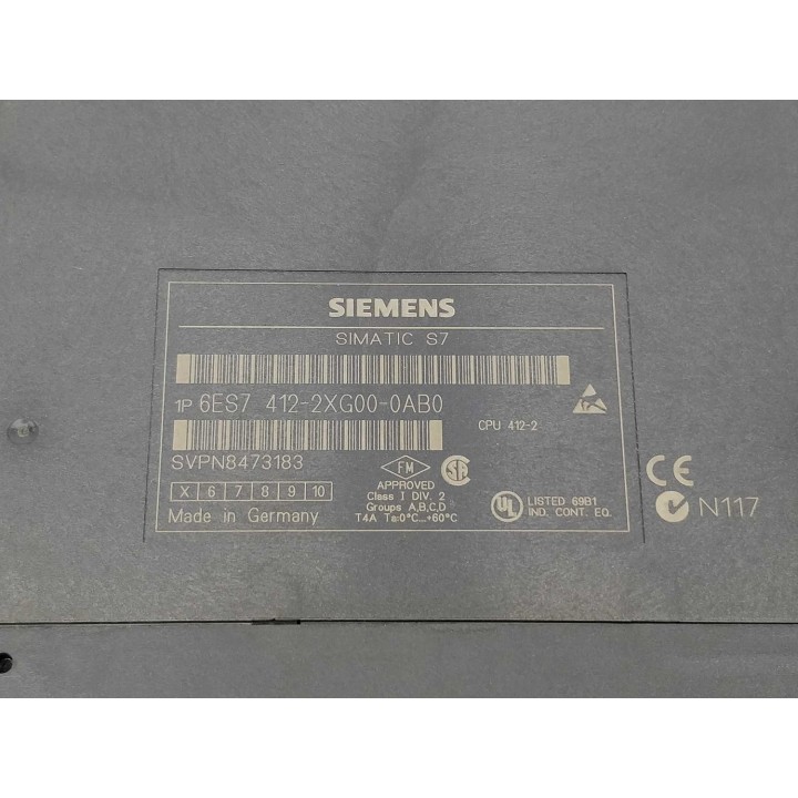 SIEMENS 6ES7412-2XG00-0AB0