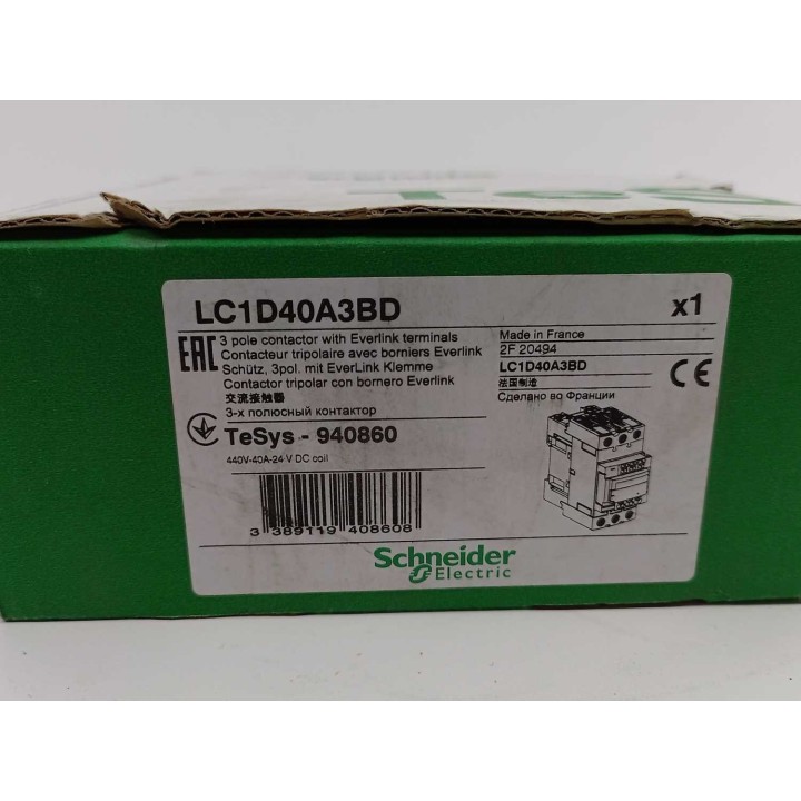 Schneider Electric LC1D40A3BD