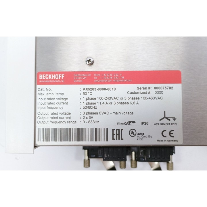 Beckhoff AX5203-0000-0010