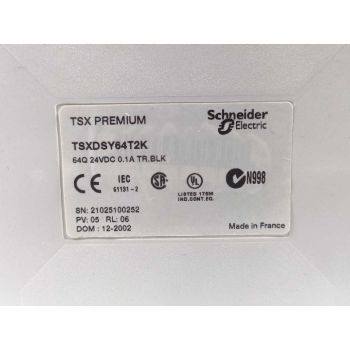Schneider Electric TSXDSY64T2K