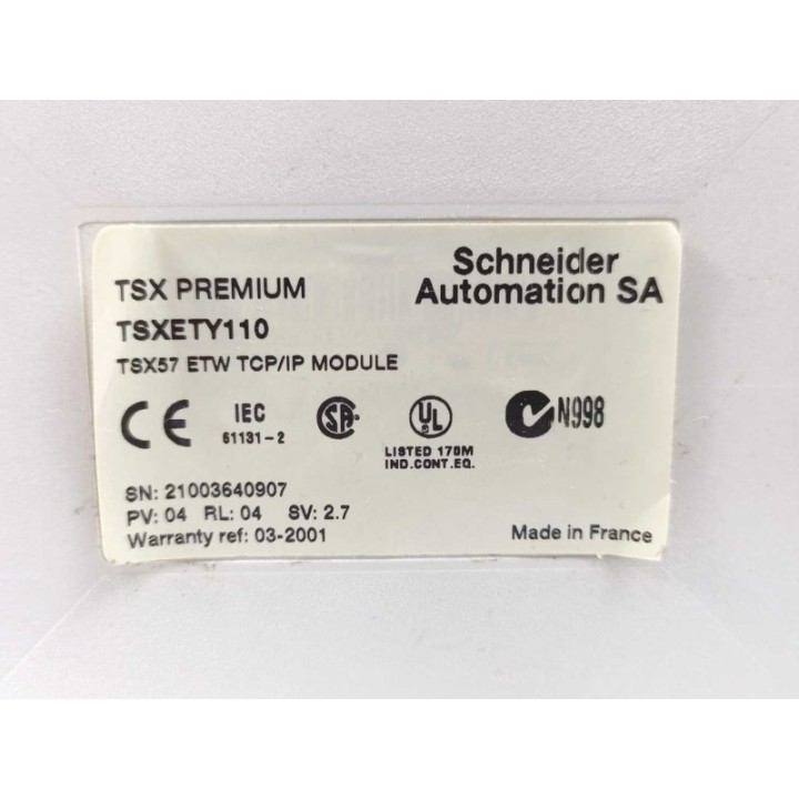 Schneider Automation TSXETY110
