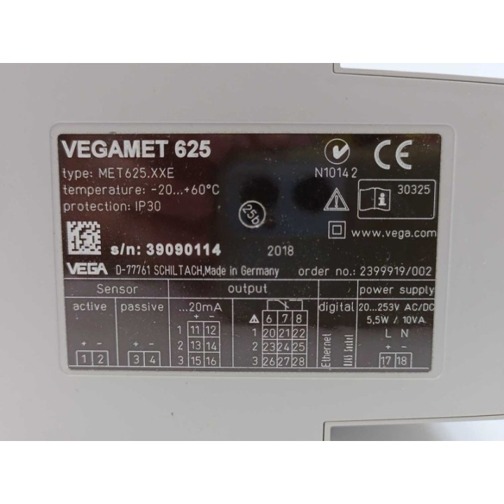 Vega MET625.XXE