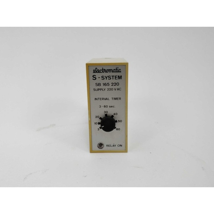 Electromatic SB 165 220   SB165220 220 VAC