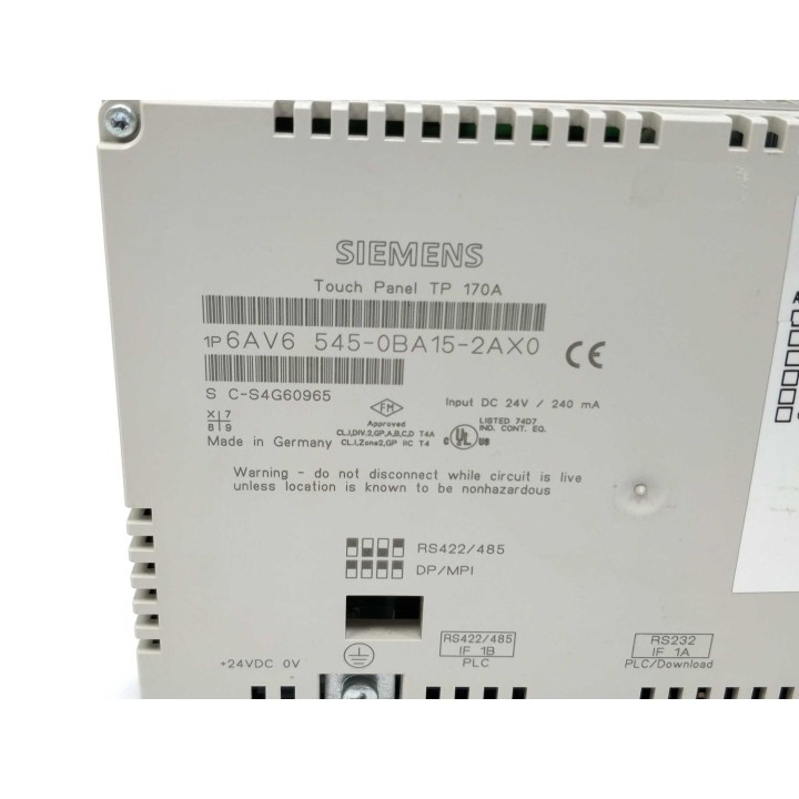 Siemens 6AV6545-0BA15-2AX0