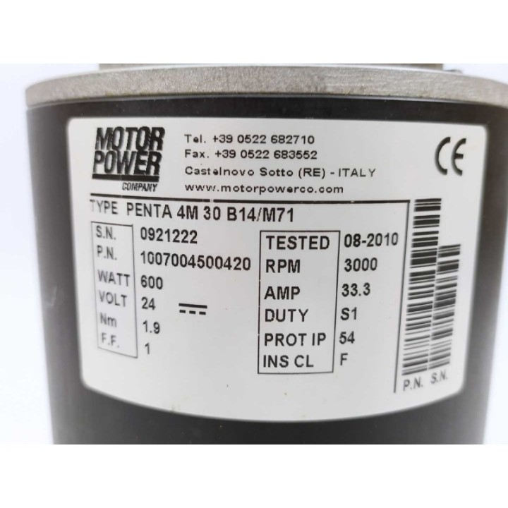 Motor Power Company PENTA 4M 30 B14 M71