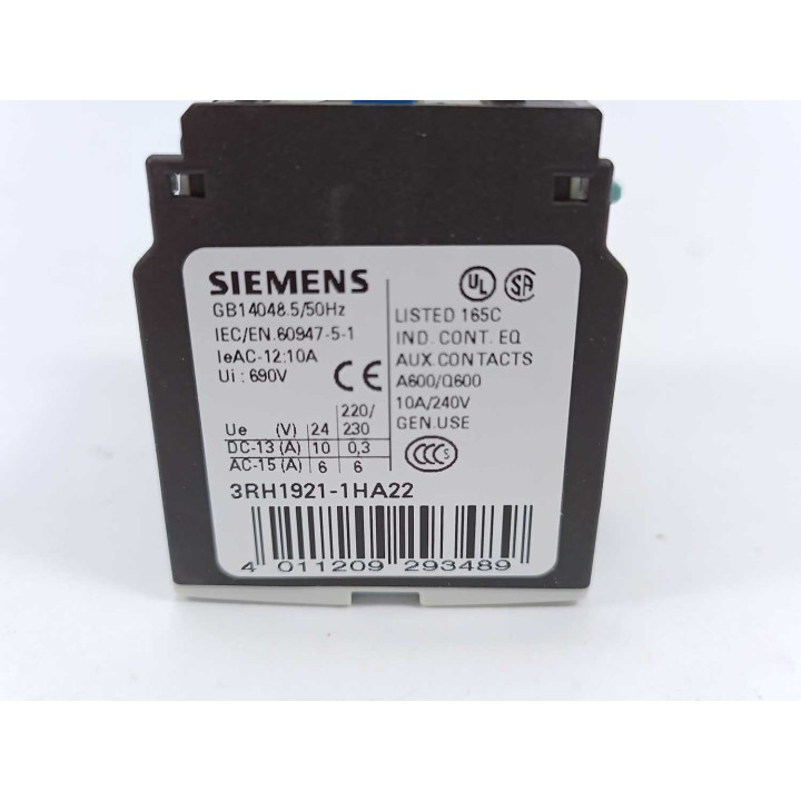 Siemens 3RH1921-1HA22